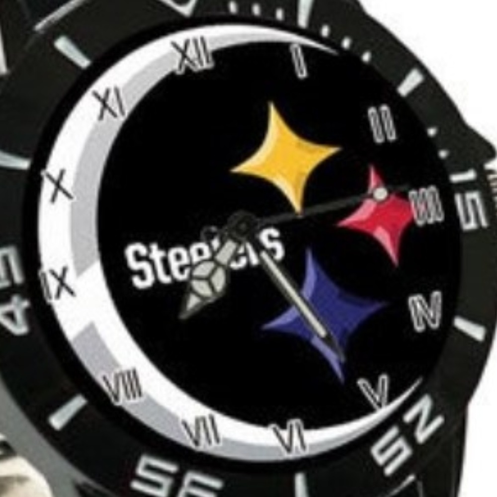 Pittsburgh Steeler's Stainless Steel Watch - Picture 3 of 7